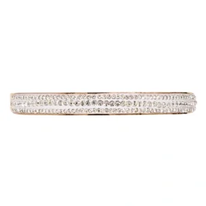 Rose Gold Plated Synthetic Stone AD Openable Kada