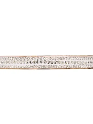 Rose Gold Plated Synthetic Stone AD Openable Kada