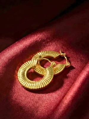 Anti-Tarnish Hoop Earrings Anti-Tarnish Hoop Earrings