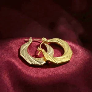 Classic Small Anti Tarnish Hoop Earrings