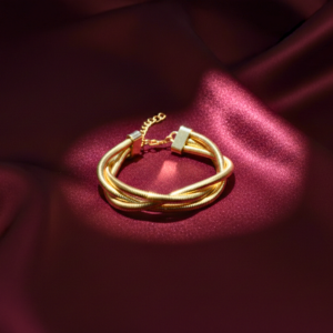 Coiled Layered Design Bracelet