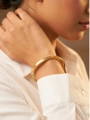 Geometric Design Openable Kada for Women – Modern and Stylish Wristwear by ANKKSHMI