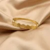 Geometric Wave Openable Kada for Women – Modern and Elegant Wristwear by ANKKSHMI