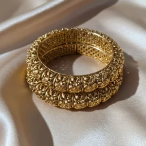 Traditional Screw Openable Kada Bangles, Set of 2